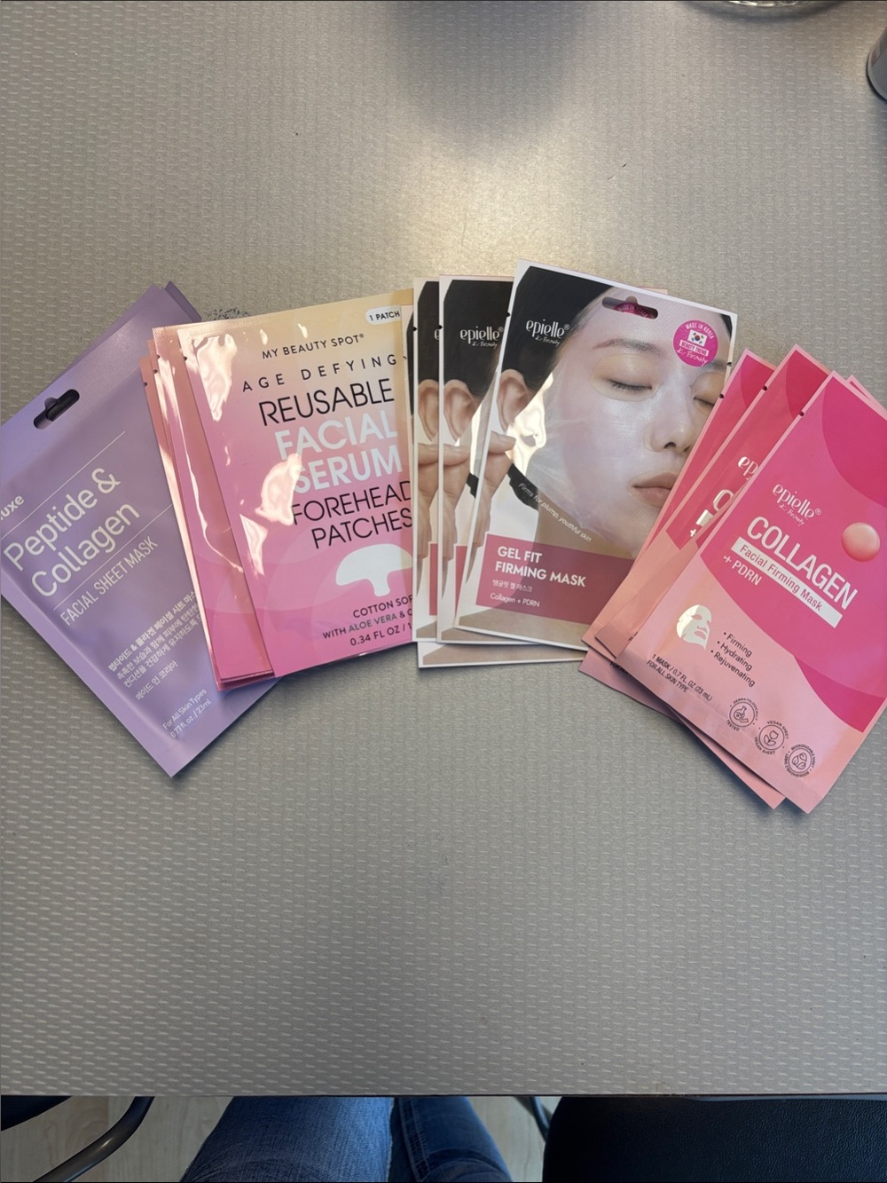K-Beauty -Peptide Collagen Gel Mask Lot of 16 masks–